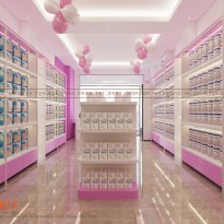 Mẫu thiết kế shop bỉm sữa Moon Bayby Hiện Đại – Hà Nội